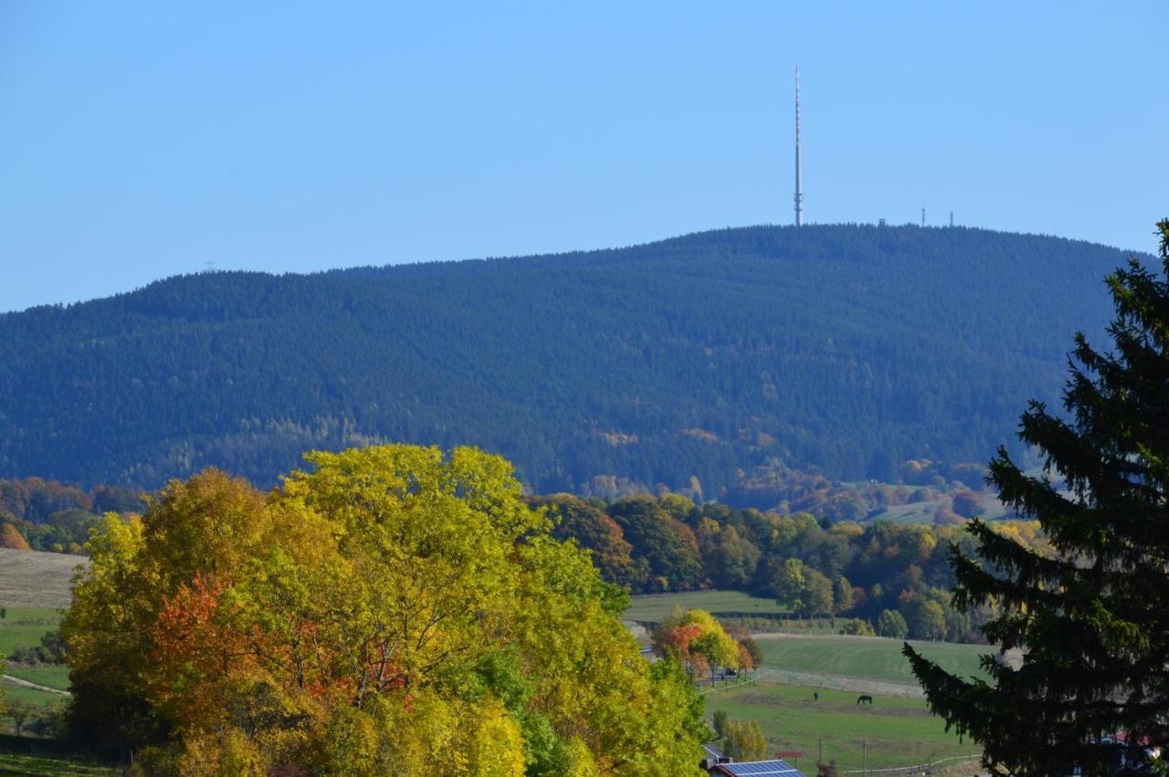 Ferienhaus Linde am Bleßberg Schirnrod Exterior foto