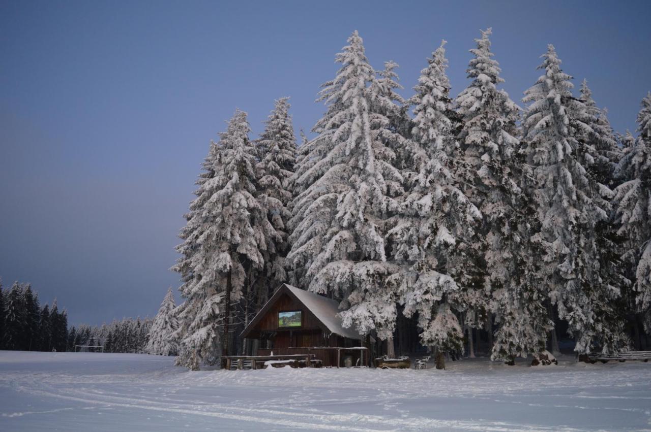 Ferienhaus Linde am Bleßberg Schirnrod Exterior foto